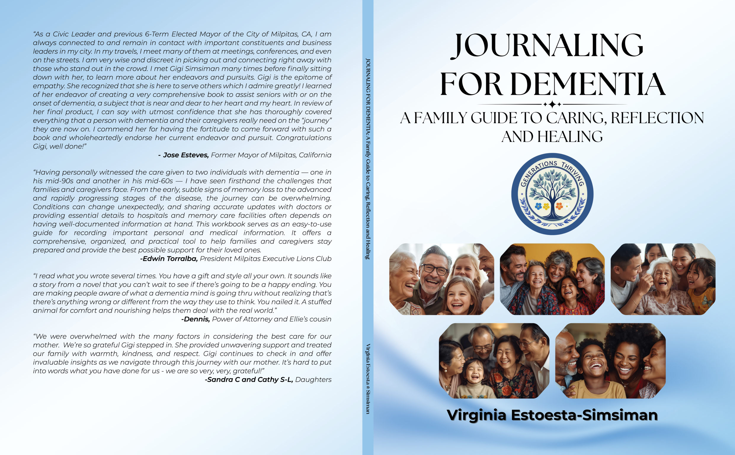 Journaling for Dementia Book Cover